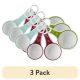 (3 pack) PROfreshionals 4-Piece Measuring Cups Set, Multicolor